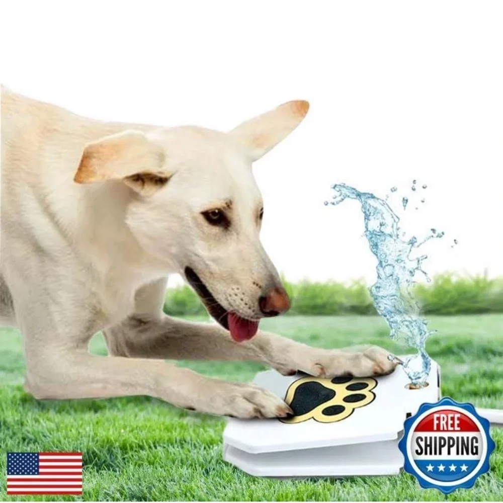 TRIO GATO Outdoor Dog Water Fountain NIB $75